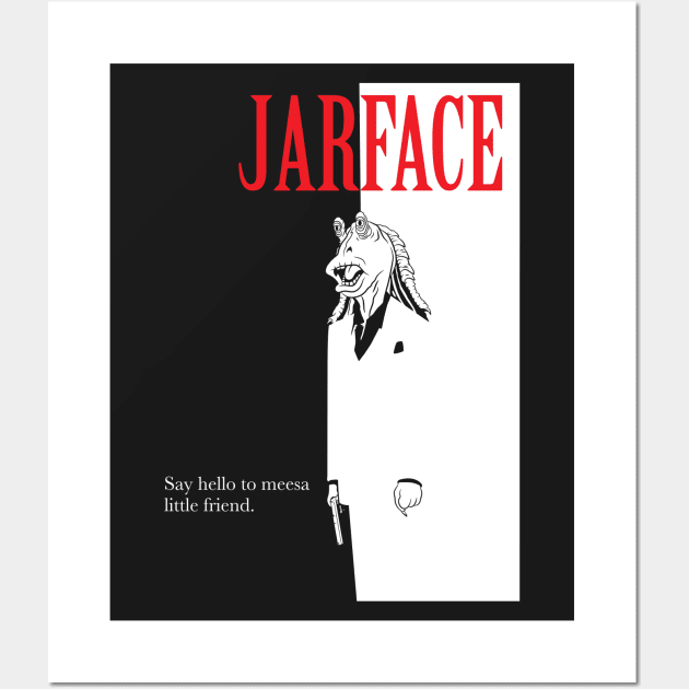 JARFACE Wall Art by wolfkrusemark